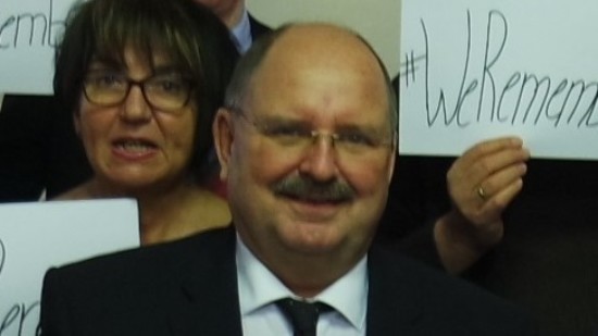 Rainer Dittmers bei der letzten Kreistagssitzung